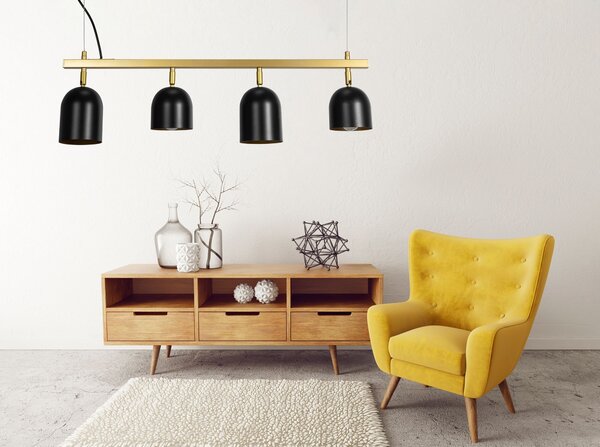 Viseća Lampa APP1031-4CP Black
