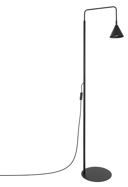 Podna lampa NOX crna