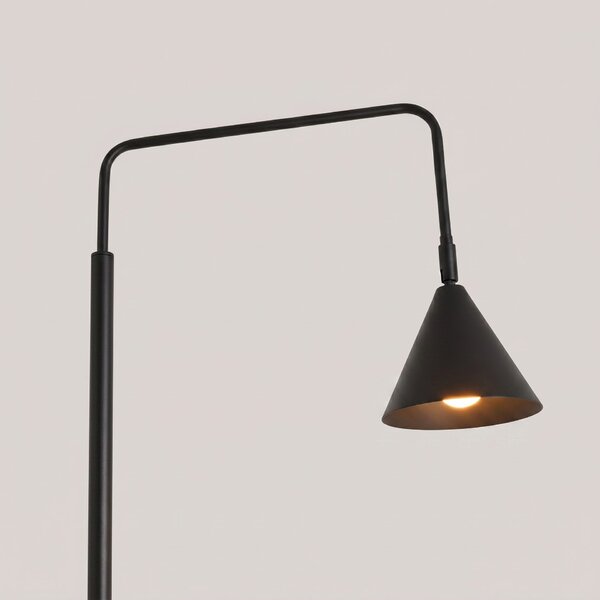 Podna lampa NOX crna