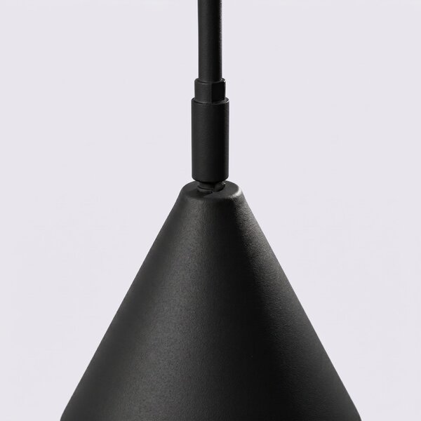Podna lampa NOX crna