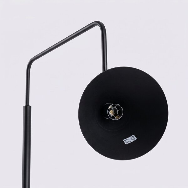 Podna lampa NOX crna