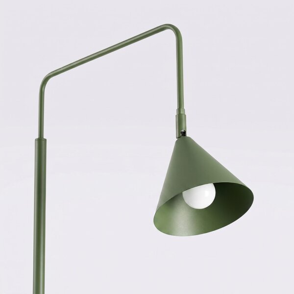 Podna lampa NOX maslinasto zelena