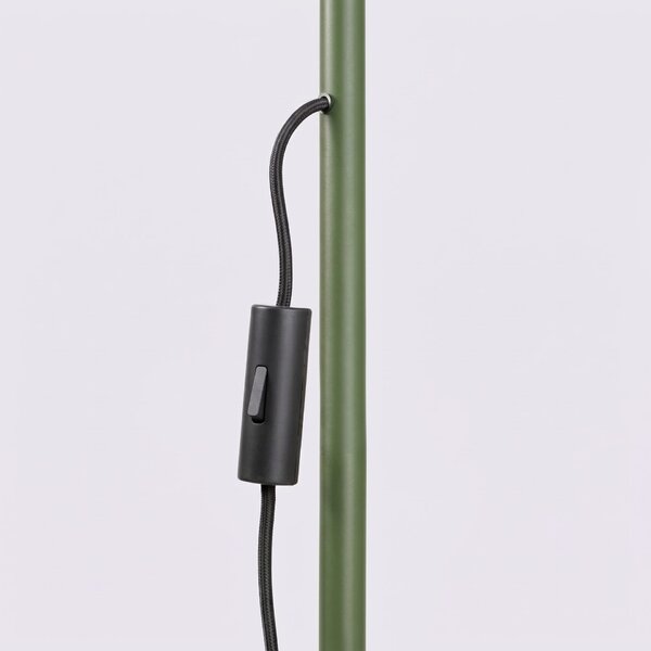 Podna lampa NOX maslinasto zelena