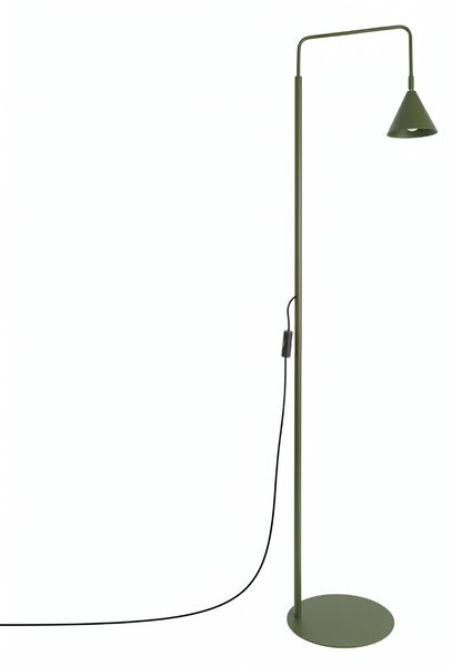 Podna lampa NOX maslinasto zelena
