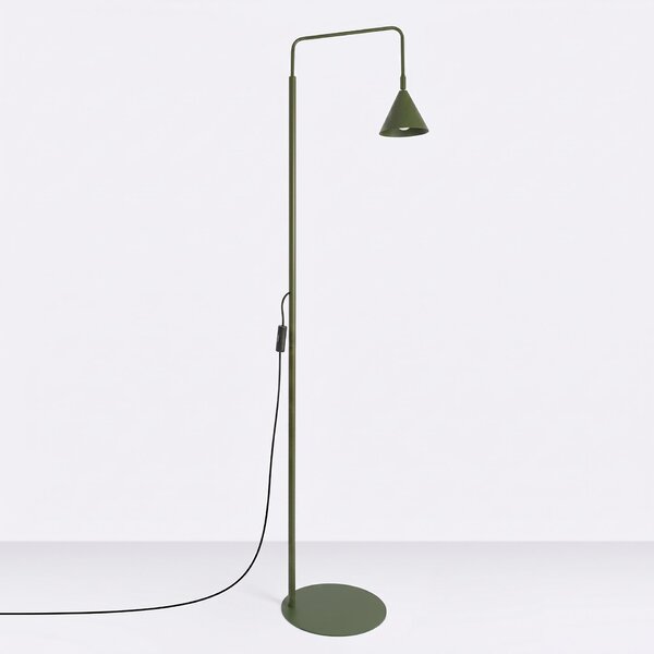 Podna lampa NOX maslinasto zelena