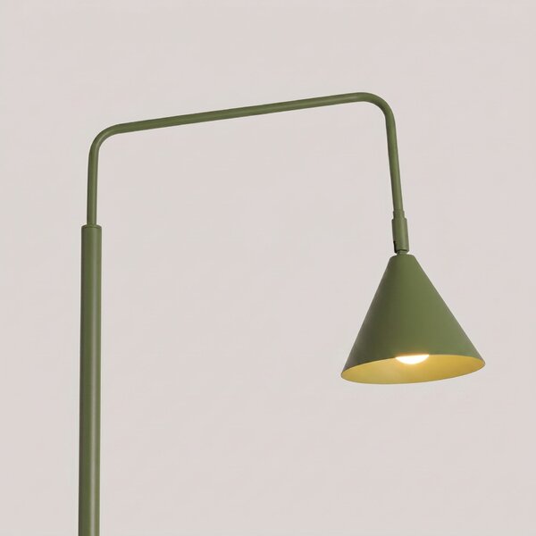 Podna lampa NOX maslinasto zelena