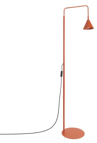 Podna lampa NOX crveni oker