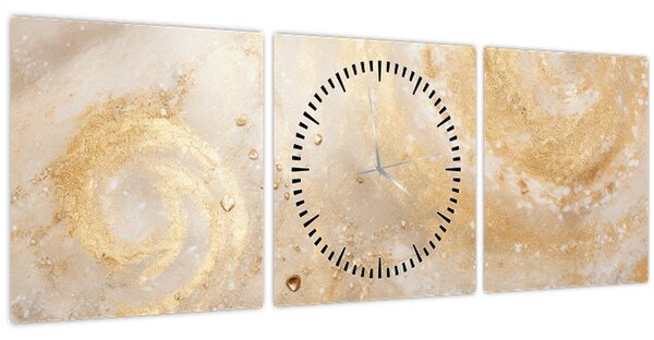 Slika - Tekstura s uzorkom (sa satom) (90x30 cm)