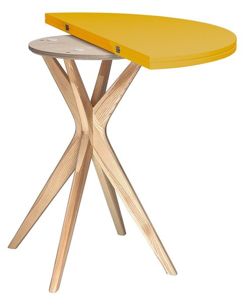 Okrugli proširiv blagovaonski stol 45x90 cm Jubi – Ragaba