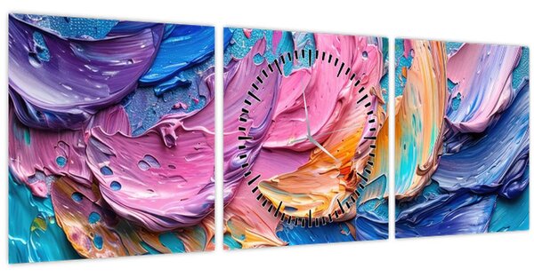 Slika - Slikarstvo uljanim bojama (sa satom) (90x30 cm)