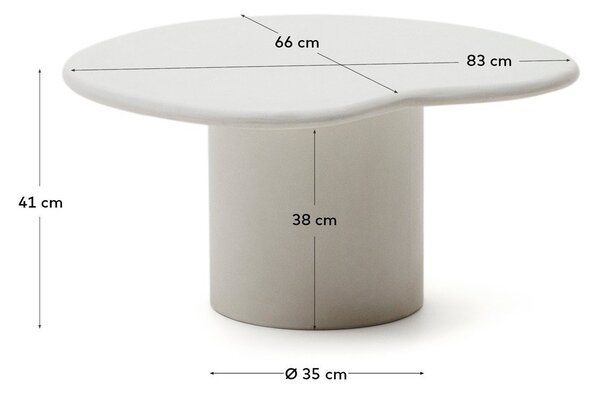 Vrtni stol 77x83 cm Macarella – Kave Home