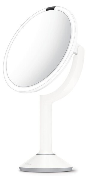 Kozmetičko ogledalo s osvjetljenjem/povećavajuće (5x) ø 20 cm Sensor Trio – simplehuman