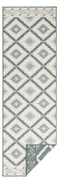 Tepih za eksterijer zeleno-bež boje NORTHRUGS Malibu, 250 x 80 cm