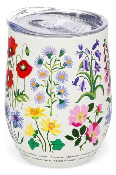 Putna šalica 350 ml Wild Flowers – Rex London