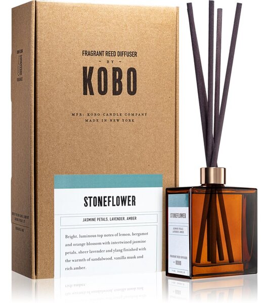 KOBO Woodblock Stoneflower aroma difuzer s punjenjem 266 ml