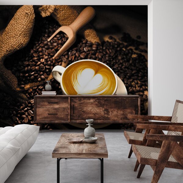 Foto tapeta - Cappuccino (147x102 cm)