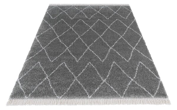 Sivi tepih metvice Rugs Jade, 80 x 150 cm