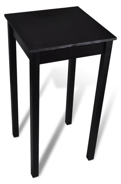 VidaXL Barski stol MDF crni 55 x 55 x 107 cm