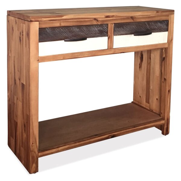 VidaXL Konzolni stol od masivnog bagremovog drva 86 x 30 x 75 cm