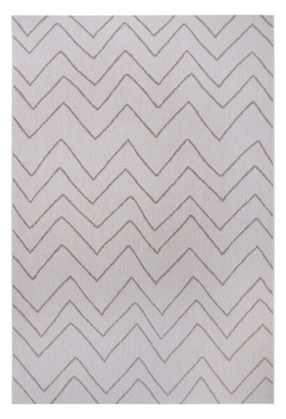 Brown-Beige vanjski tepih Ragami Lisabon, 80 x 150 cm