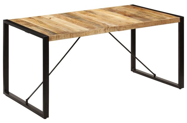 VidaXL Blagovaonski stol od masivnog drva manga 160 x 80 x 75 cm