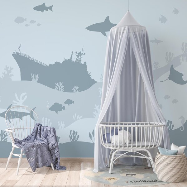 Foto tapeta - Sea World, plava (147x102 cm)