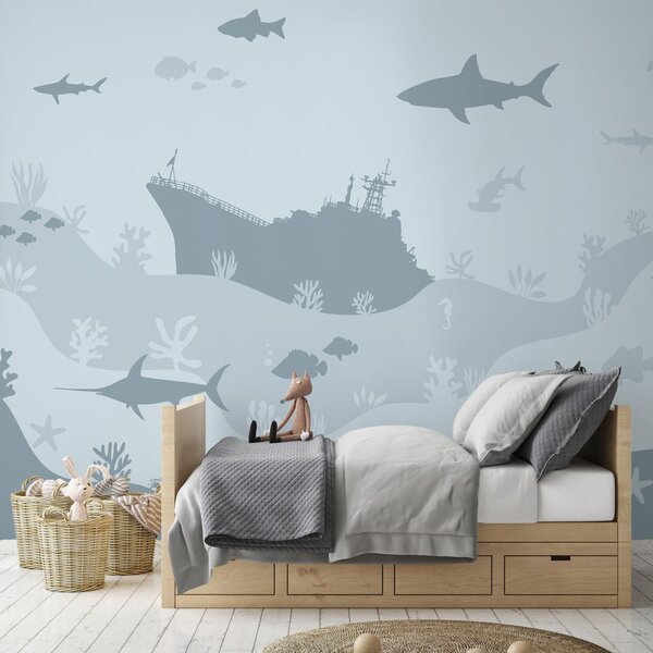 Foto tapeta - Sea World, plava (147x102 cm)