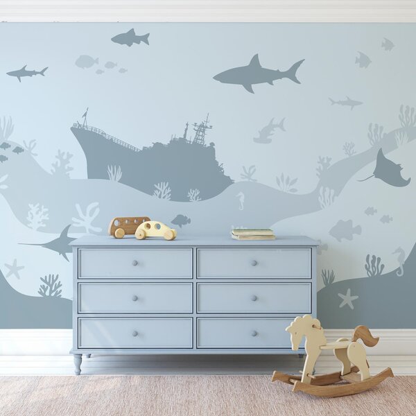 Foto tapeta - Sea World, plava (147x102 cm)