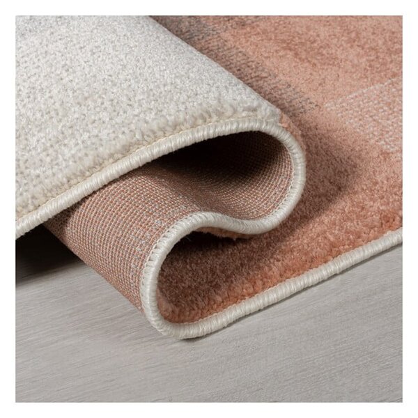 Sivo-ružičasti tepih Flair Rugs Plaza, 120 x 170 cm