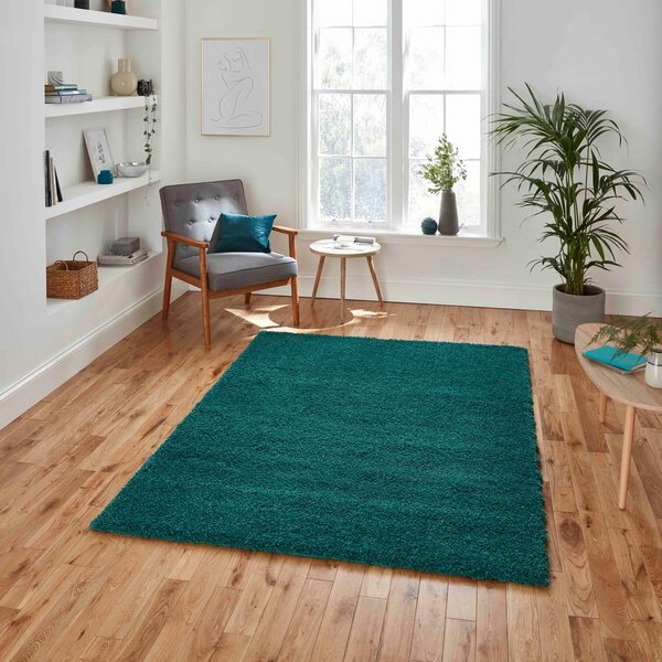 Smaragdno zeleni tepih Think Rugs Sierra, 160 x 220 cm