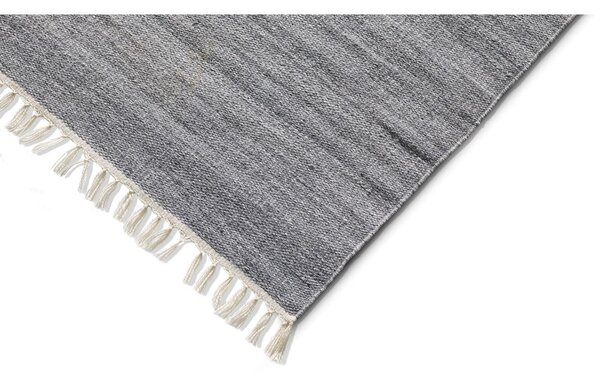 Tamnosivi vanjski tepih od reciklirane plastike Universal Liso, 160 x 230 cm