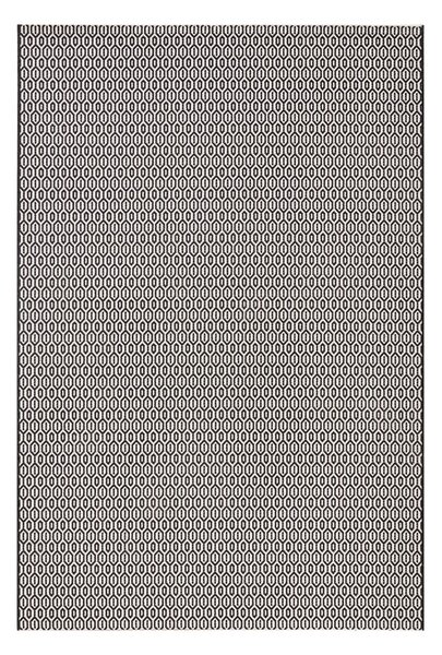 Crno-bijeli vanjski tepih NORTHRUGS Coin, 140 x 200 cm