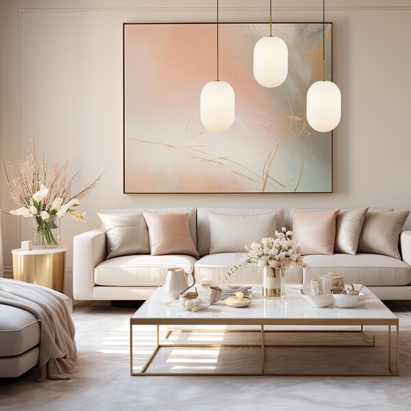 ALIAS GOLD viseća lampa 3xE14