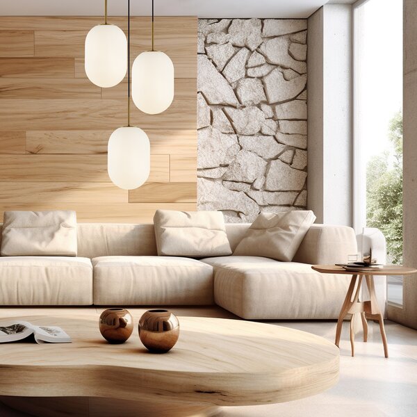 ALIAS GOLD viseća lampa 3xE14 krug