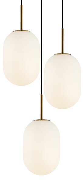 ALIAS GOLD viseća lampa 3xE14 krug