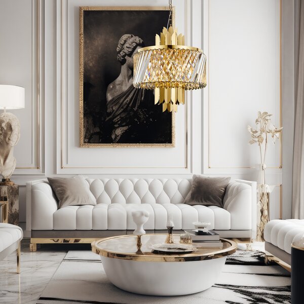 MARGOT GOLD luster 6xE14