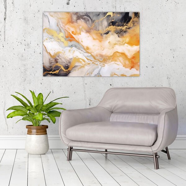 Slika - Mramorirana pozadina (90x60 cm)
