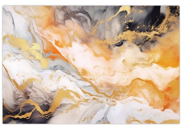 Slika - Mramorirana pozadina (90x60 cm)