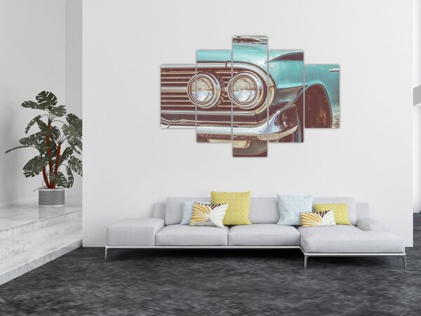 Slika - Auto, vintage (150x105 cm)