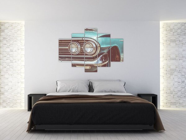 Slika - Auto, vintage (150x105 cm)