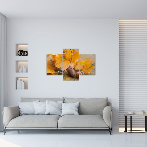 Slika - Jesenski žir (90x60 cm)