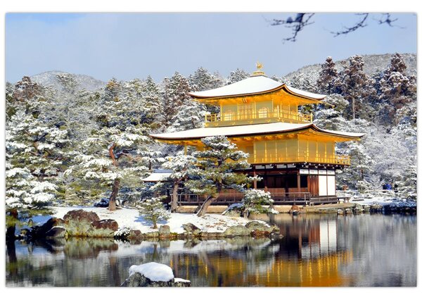 Slika - Kinkakuji, Japan (90x60 cm)