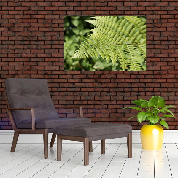 Slika - List paprati (90x60 cm)