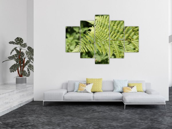 Slika - List paprati (150x105 cm)