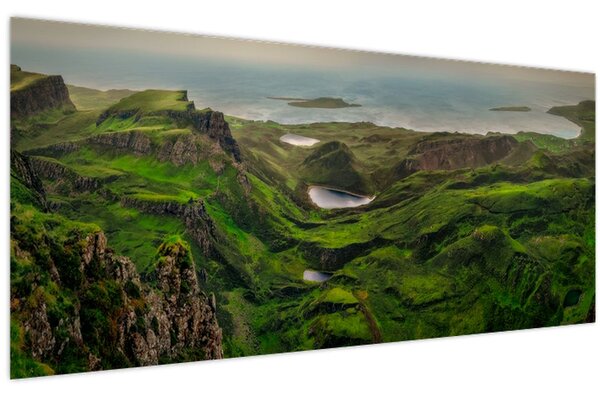 Slika - Quiraing, Škotska (120x50 cm)