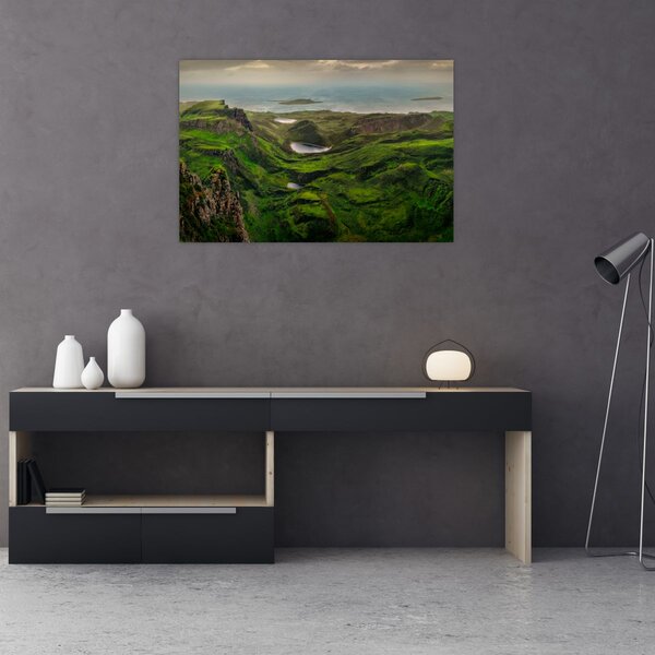 Slika - Quiraing, Škotska (90x60 cm)