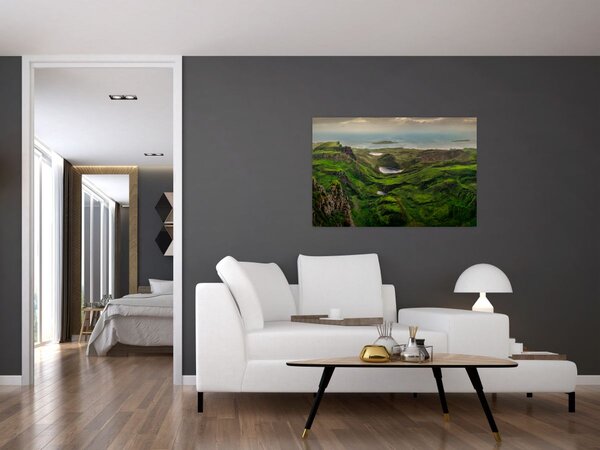 Slika - Quiraing, Škotska (90x60 cm)