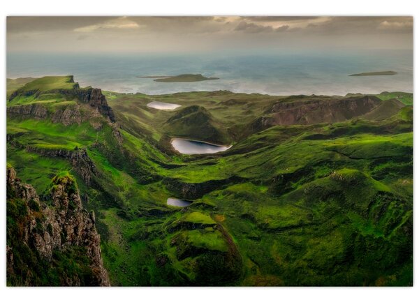 Slika - Quiraing, Škotska (90x60 cm)