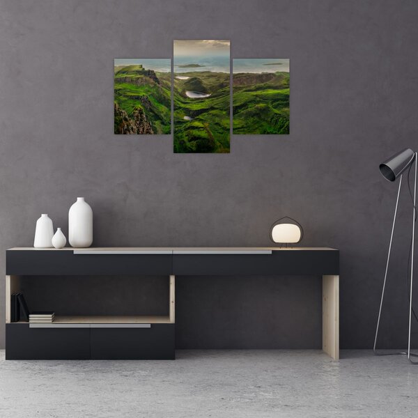 Slika - Quiraing, Škotska (90x60 cm)