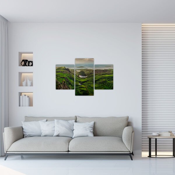 Slika - Quiraing, Škotska (90x60 cm)